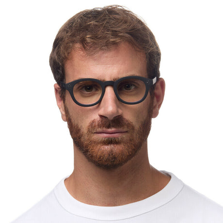 okkia okkia occhiale da lettura mod nashville premontato soft touch spring anti luce blu nero diottrie 2 50 ean 8056211374968