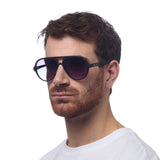 okkia okkia occhiale da sole premontato a forma di goccia mod alessio black ean 8055773193680