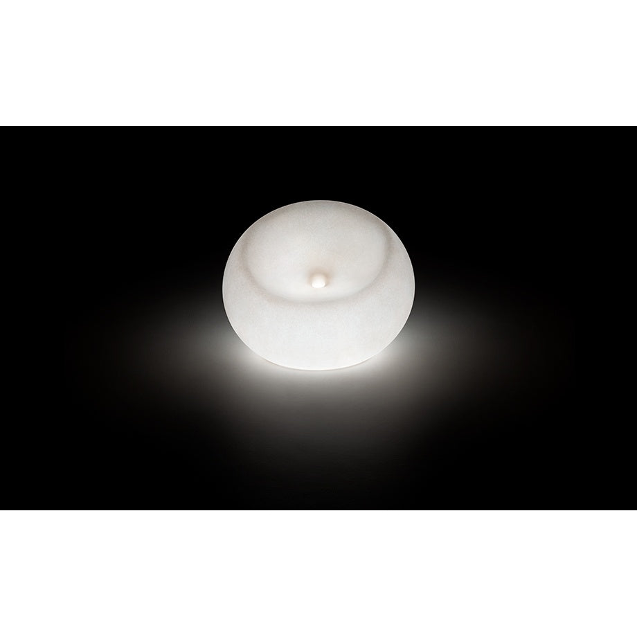 plust plust poltrona boom light indoor outdoor bianco light