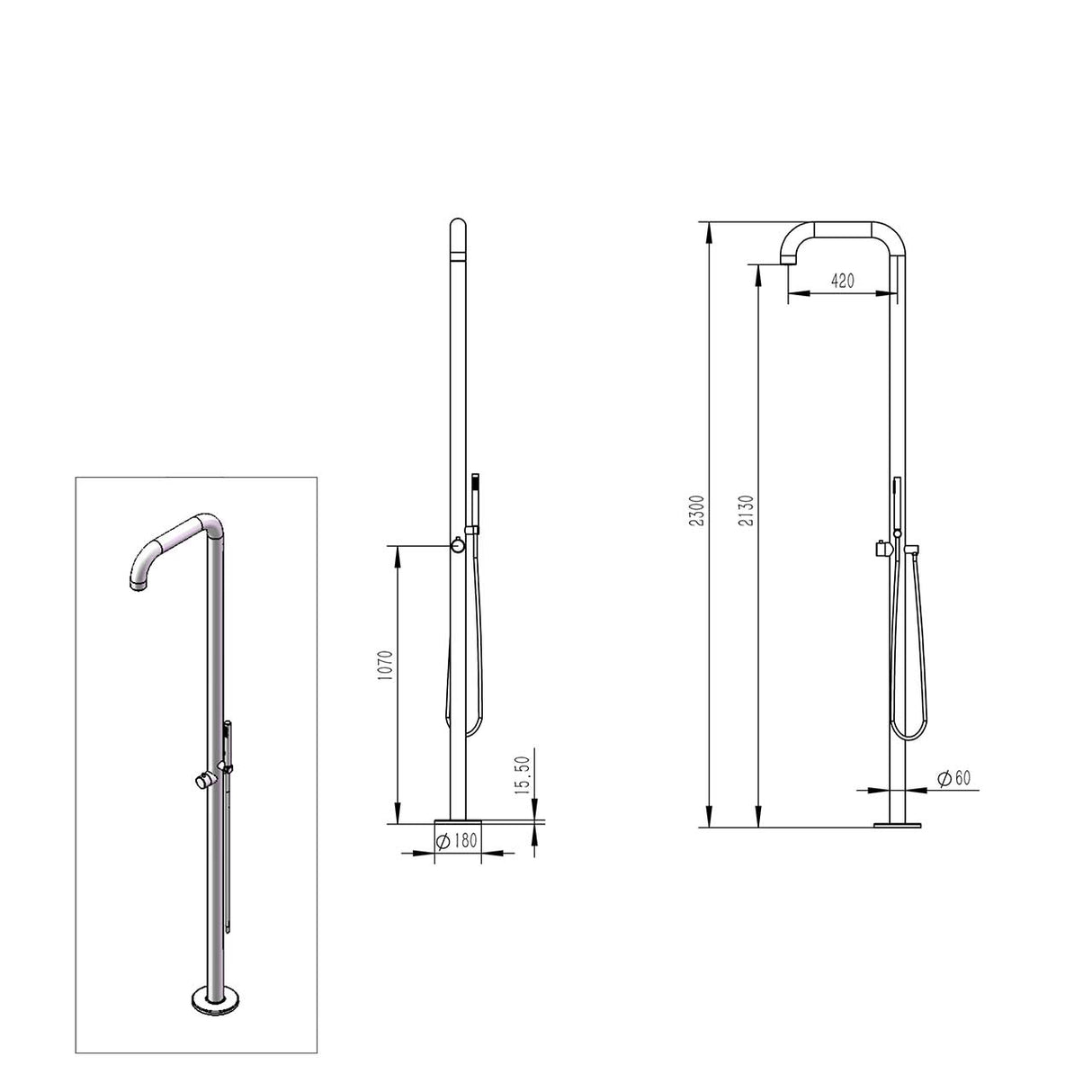 immagine-8-sined-sassari-doccia-per-esterni-in-acciaio-316l-con-miscelatore-e-doccino-inox-satinato-ean-8025431016750