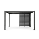 bizzotto bizzotto frangisole laterale per pergola ocean h 238 cm l 93 cm antracite ean 8051836466913