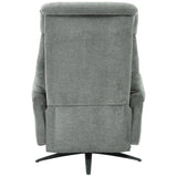 di mo di mo poltrona relax jacquelin in tessuto grigio scuro con regolazione elettrica poltrona comfort recliner ean 8010402506804