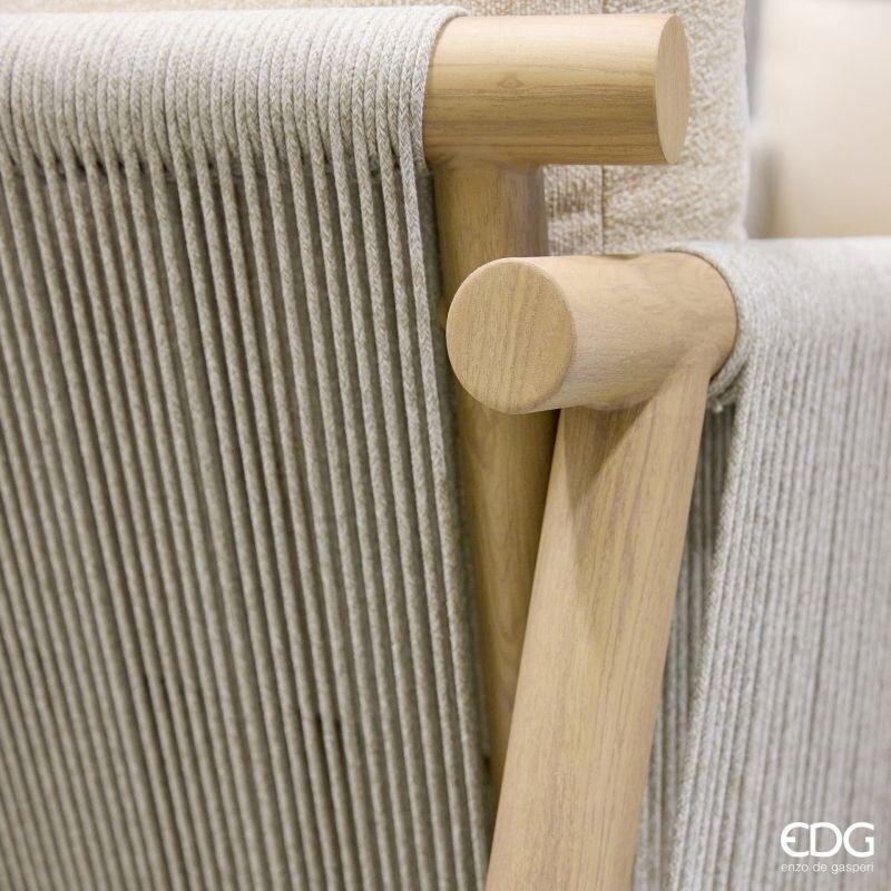 edg enzo de gasperi edg enzo de gasperi set giardino relax corde 5 pezzi divano 2 poltrone e 2 tavolini da esterno ean 8059824635624