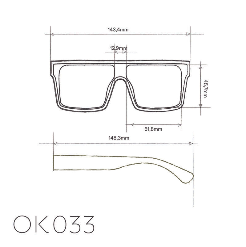 okkia okkia occhiale da sole premontato mod tokyo soft touch classic havana lenti verde ean 8056211375187