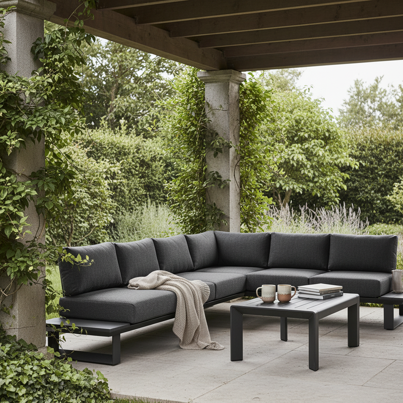 Konnor Angolare Antracite – Veranda relax