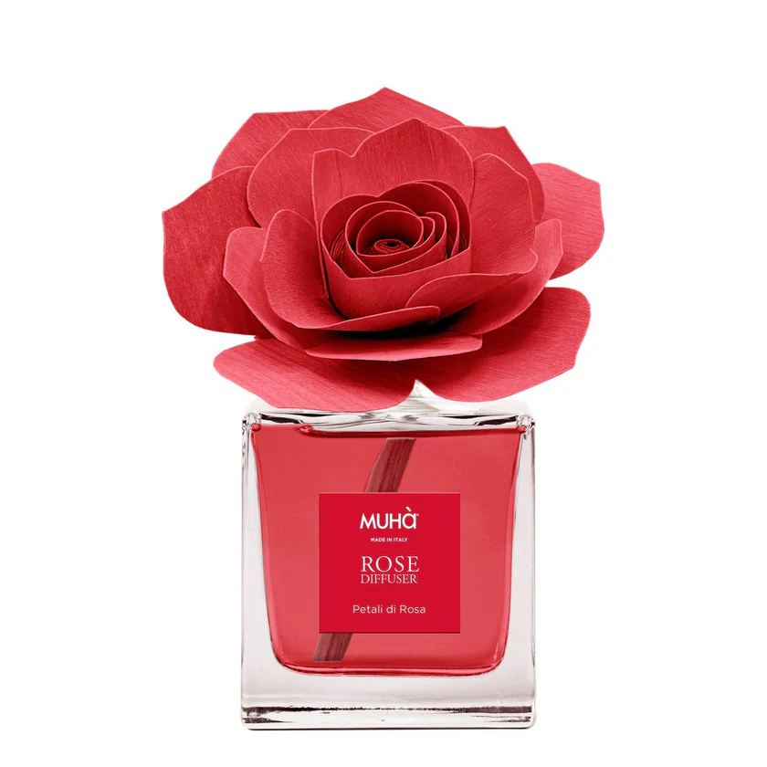 Muhà Red Rose Rose Petals Diffuser 100 ml