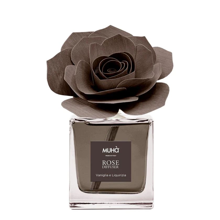 Muhà Diffuser Rose Brown Vanilla and Licorice 100 ml