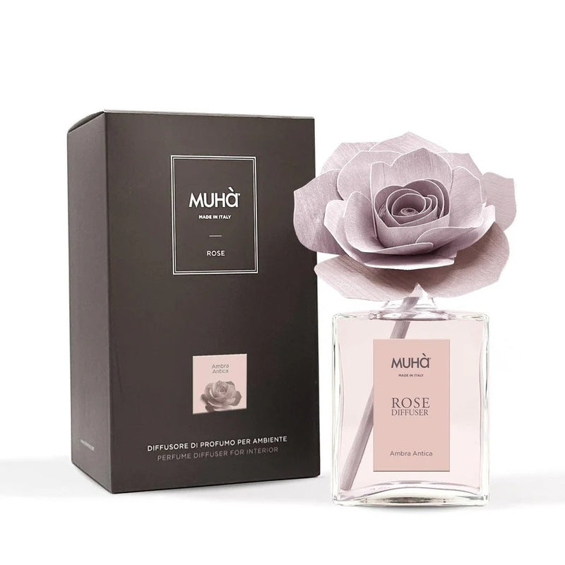 Muhà Ancient Amber Rose Diffuser 200 ml