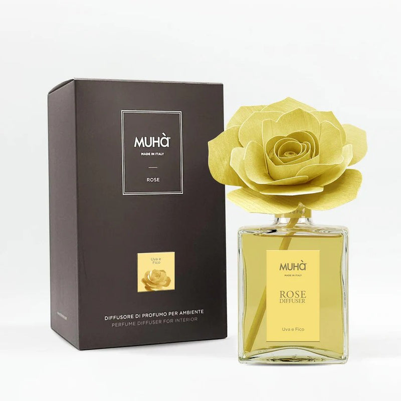 Muhà Rose, Grape, and Fig Diffuser 200 ml