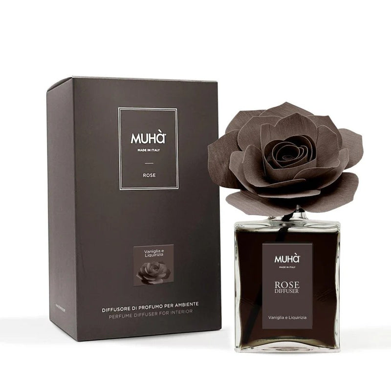 Muhà Rose Vanilla and Licorice Diffuser Fragrance 200 ml