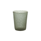 Zani Serafino Tumbler Water Glass Grey in Glass Paste