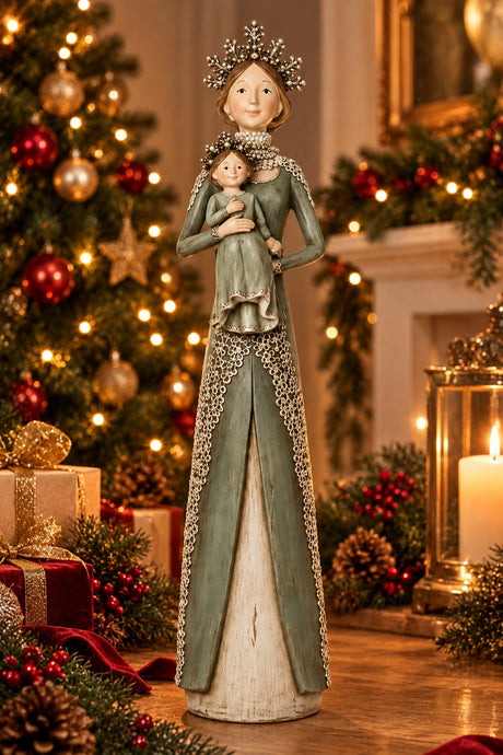 ARPIMEX Madonna Christmas with Child Resin 45 Cm