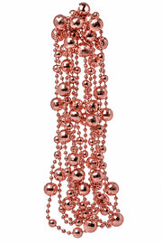 ARPIMEX Christmas Necklace Plastic Pearls D 14 Mm 2.7 Mt Pink