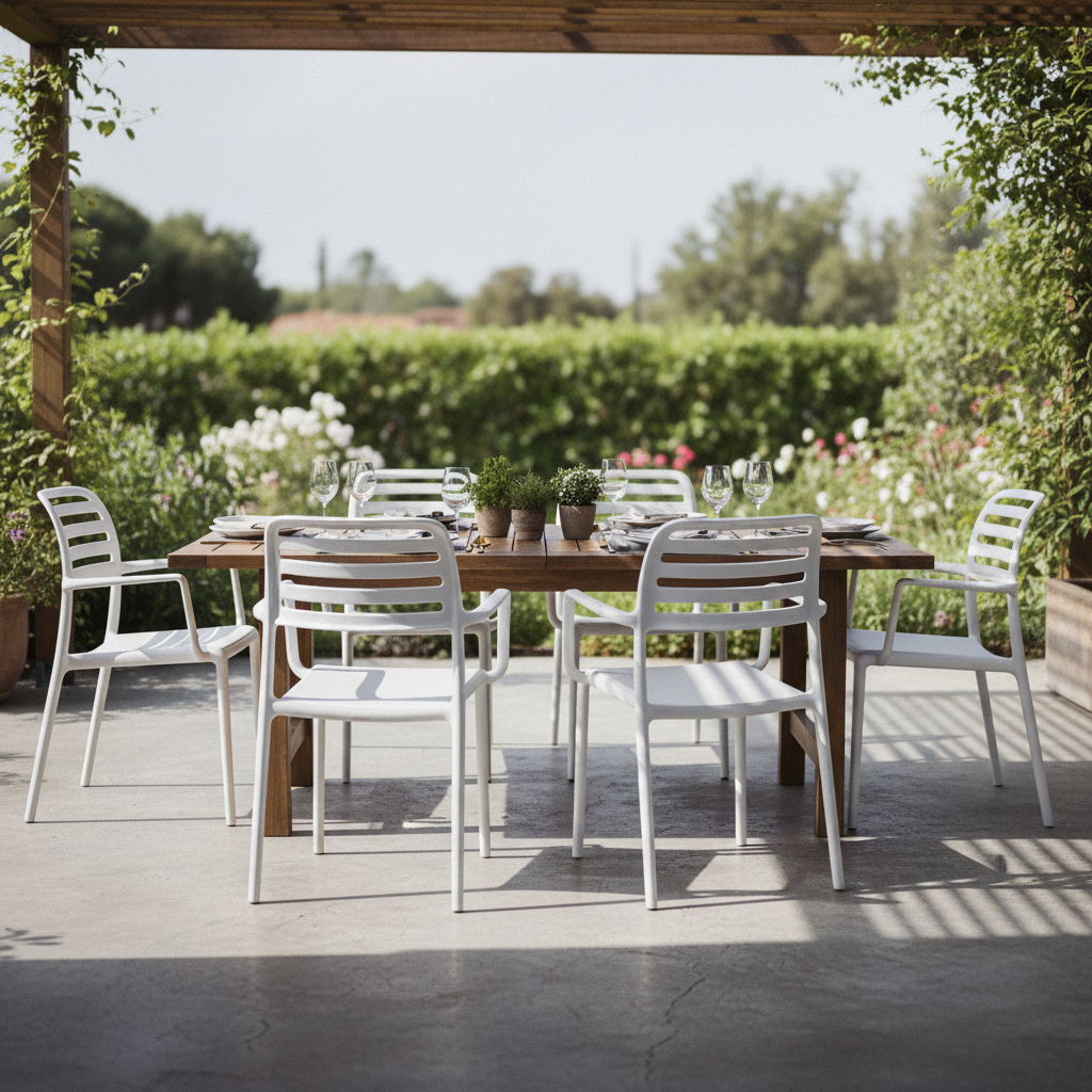 Nardi Costa bianco terrazza cena