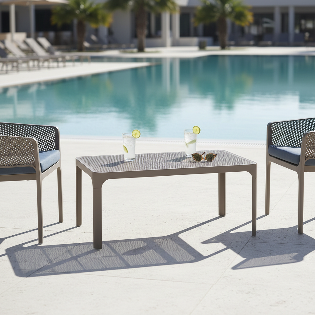 Nardi Net Table tortora poolside resort
