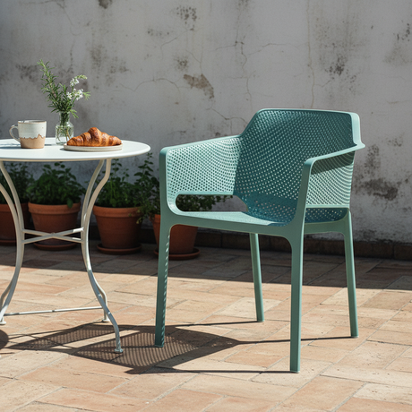 Nardi Sedia Net salice turchese bistrot