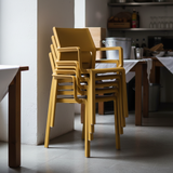 Nardi Trill Armchair senape impilabili