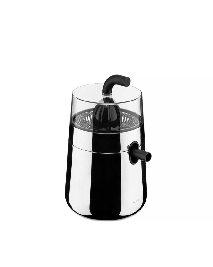 Alessi Toru Electric Citrus Juicer Black in Stainless Steel and Thermoplastic Resin