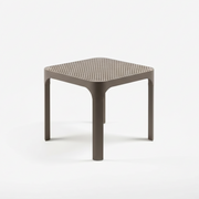 Nardi Net Table 40 Dove Grey Stackable Polypropylene