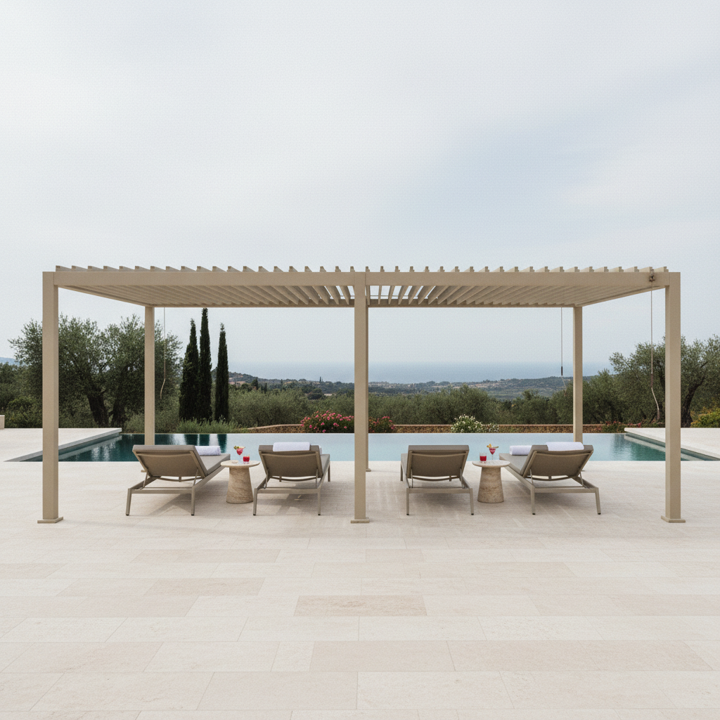 Ocean 3,6×7,2 – Poolside resort