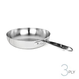 AGNELLI Padella alta Aluinox 3ply Inox con 1 Manico 32x7,5 cm