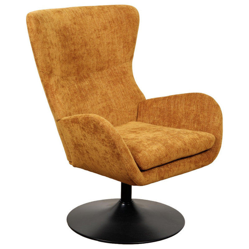 Dimo Melania Armchair in Ocra Fabric