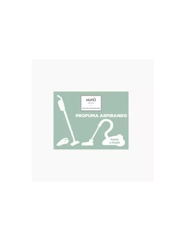 Muhà Set 5 Vacuum Cleaner Fragrance Sachets Leather and Fruit