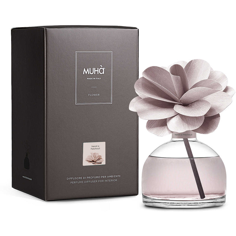 Muhà Flower Diffuser Camellia 200ml Neroli and Patchouli