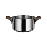 Alessi Edo Two-Handle Casserole in Stainless Steel Ø20 cm