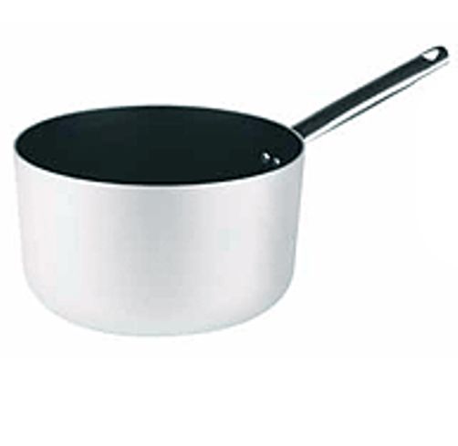 AGNELLI High Casserole with 1 Handle, Non-stick Aluminium, D 18 cm