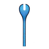 Zani Serafino Posate da Insalata Salad Server Me Synth Metacrilato Deep Blue