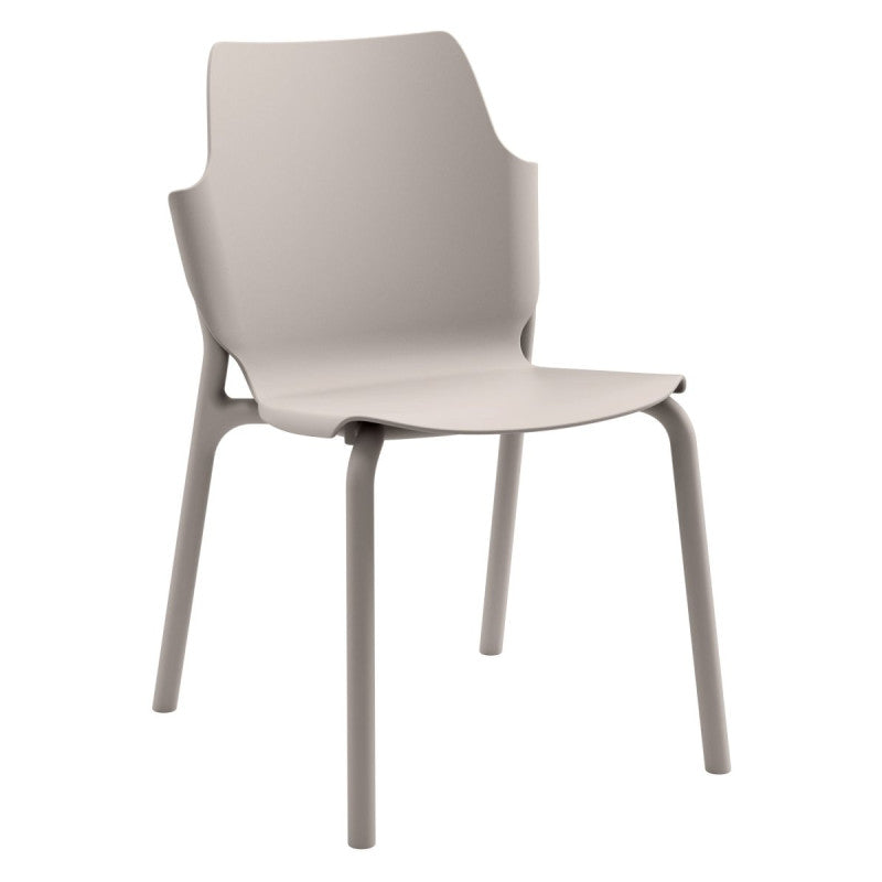 Dimo Versa Shila Chair in PP Taupe 56x47x83cm