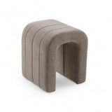 Padded Stool Beige