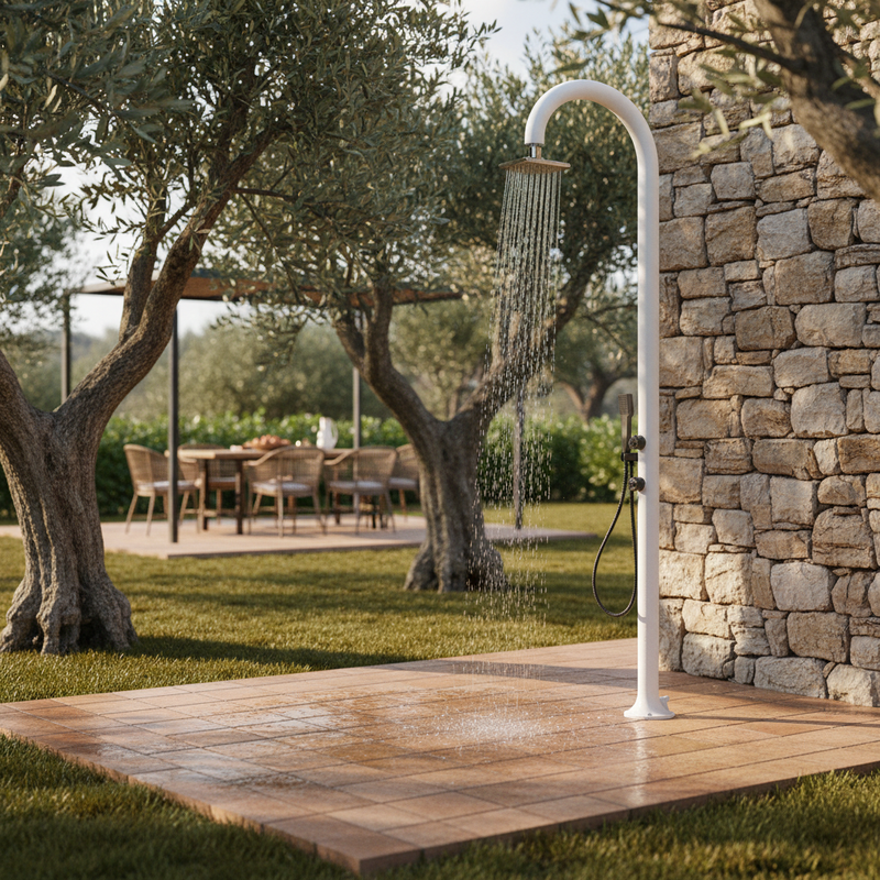 SINED Luna Alu D Bianca LCD – Villa Mediterranea