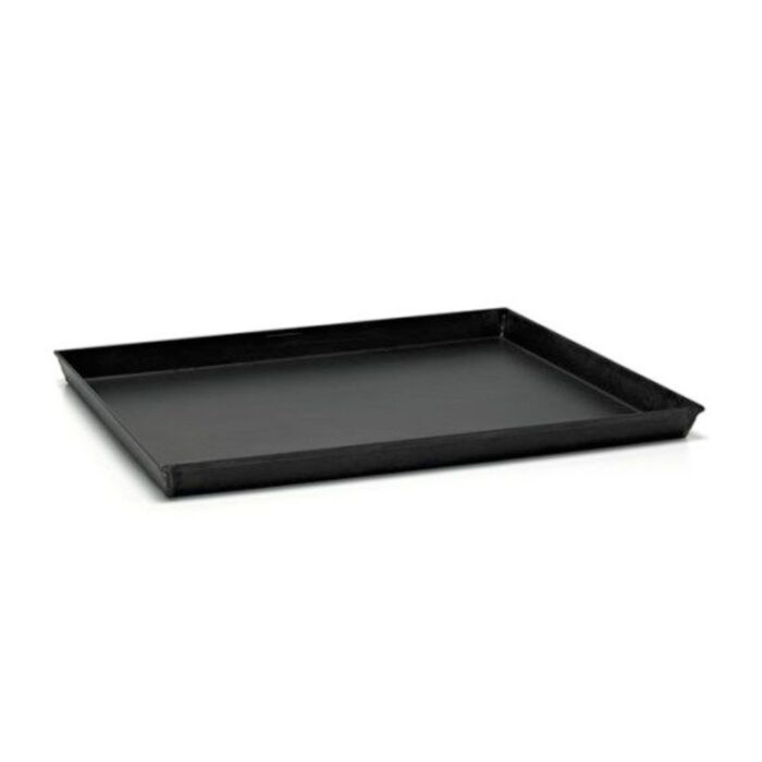 AGNELLI Blue Steel Rectangular Baking Pan 30x23x3 Cm
