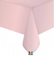 Big Party Non-Woven Tablecloth 160 x 260 cm Powder Pink