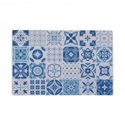 Versa Azurita Matte Blue Polypropylene Placemat