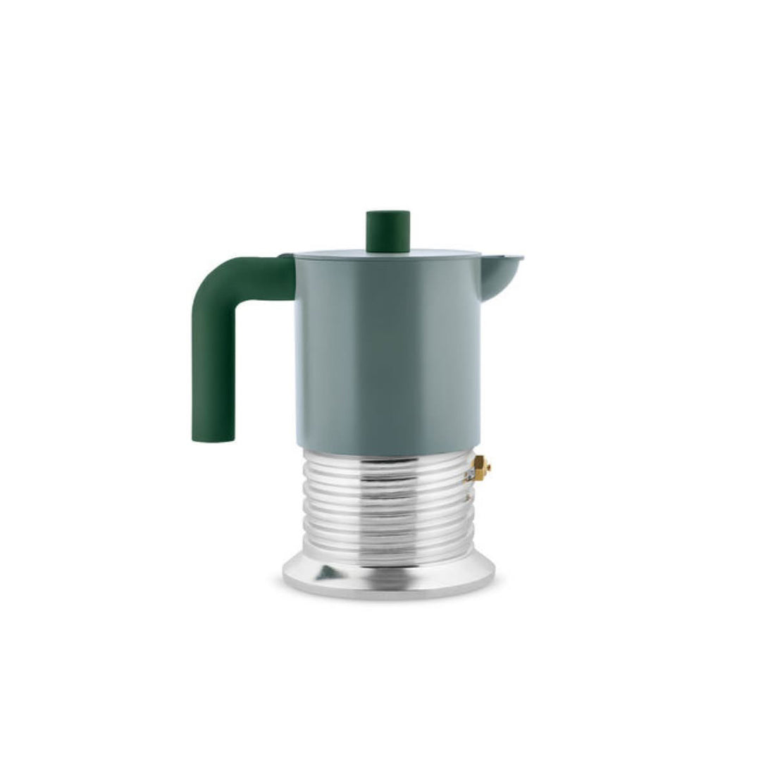 Alessi Vite Espresso Coffee Maker 3 Cups Green