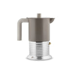 Alessi Coffee Maker Vite Warm Grey 6 Cups