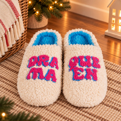 WD Lifestyle Drama Queen Slippers Size S/M – Fun House Slippers