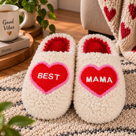 WD LifeStyle Slippers Best Mom Size M/L – Fun House Slippers