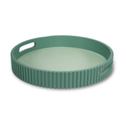 WD LifeStyle Vassoio Verde in MDF D 30 Cm – Vassoio Decorativo per Casa e Tavola