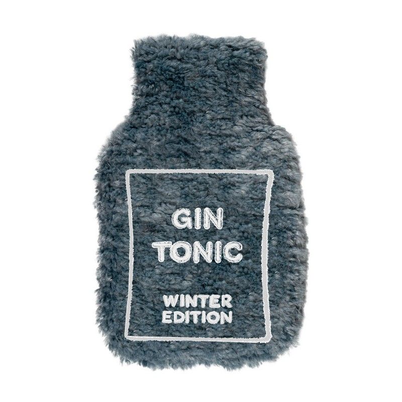 WD LifeStyle Borsa Riscaldante Bouclé Gin Tonic – Idea Regalo Natale