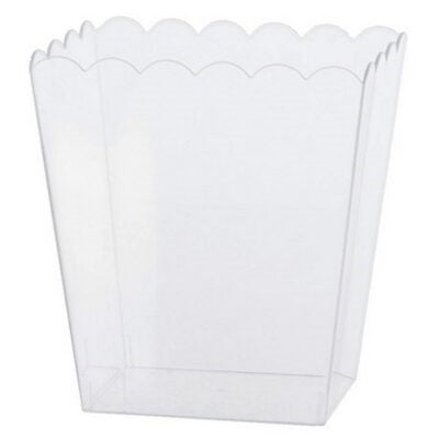 Transparent Rectangular Plastic Container MED