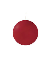 Cereria Di Giorgio Sphere candles Ø 10 cm (4pcs) - Red