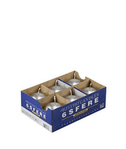 Cereria Di Giorgio Sphere candles Ø 6 cm (6pcs) - Silver