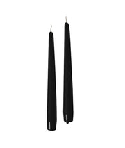 Cereria Di Giorgio Conical Candles Ø 2.2 cm H. 25 cm (10 pcs) - Black