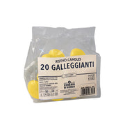 Cereria Di Giorgio Floating Candles Ø 4.5 cm H. 2.7 cm (20 pcs) - Yellow