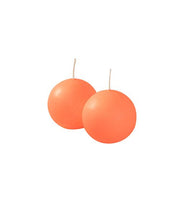 Cereria Di Giorgio Sphere Candles Ø 6 cm (6 pcs) - Orange