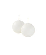 Cereria Di Giorgio Sphere Candles Ø 6 cm (6 pcs) - White